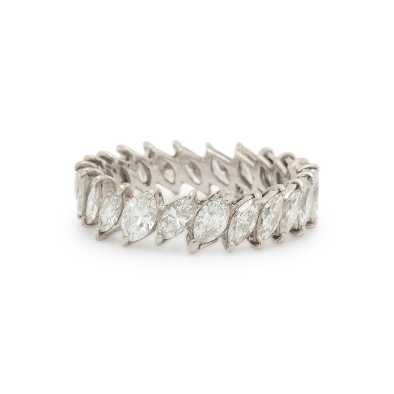DIAMOND AND PLATINUM ETERNITY BAND