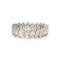 DIAMOND AND PLATINUM ETERNITY BAND