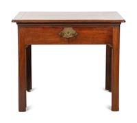 A George III Mahogany Architect's Desk
