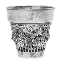 An American Silver Jardinière Liner