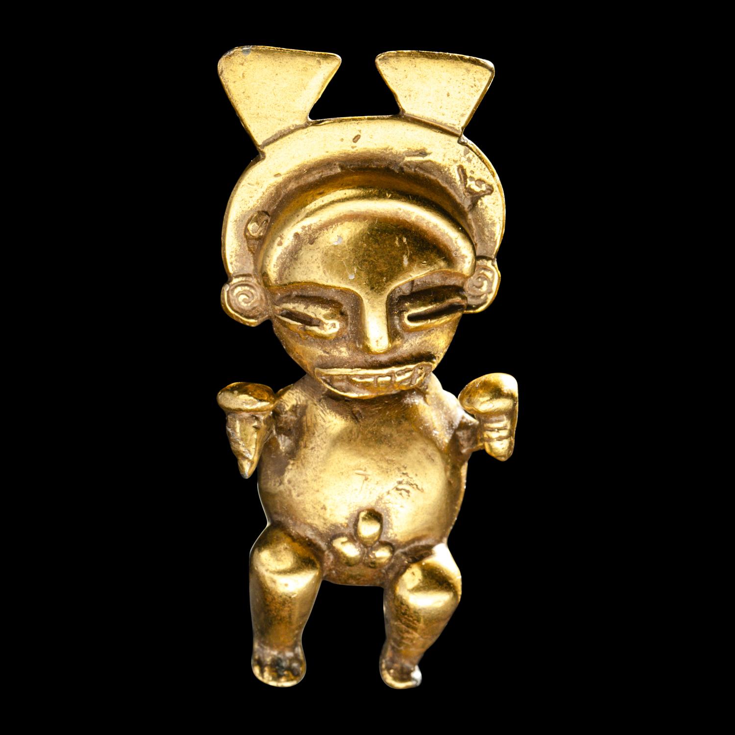 A Quimbya Tumbaga Man