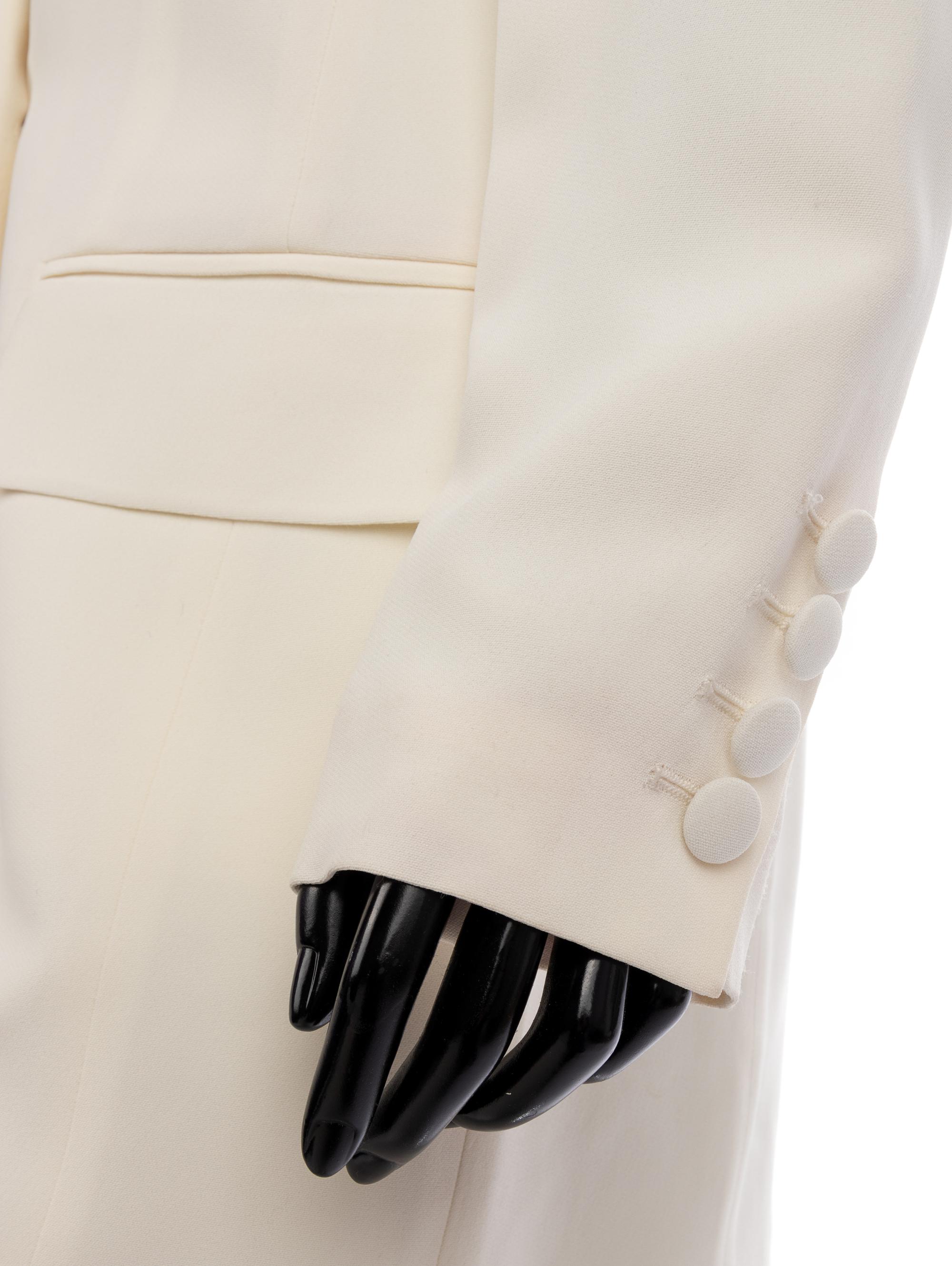 Two Louis Feraud Items, 1980-90s: One Pant Suit and One Jacket