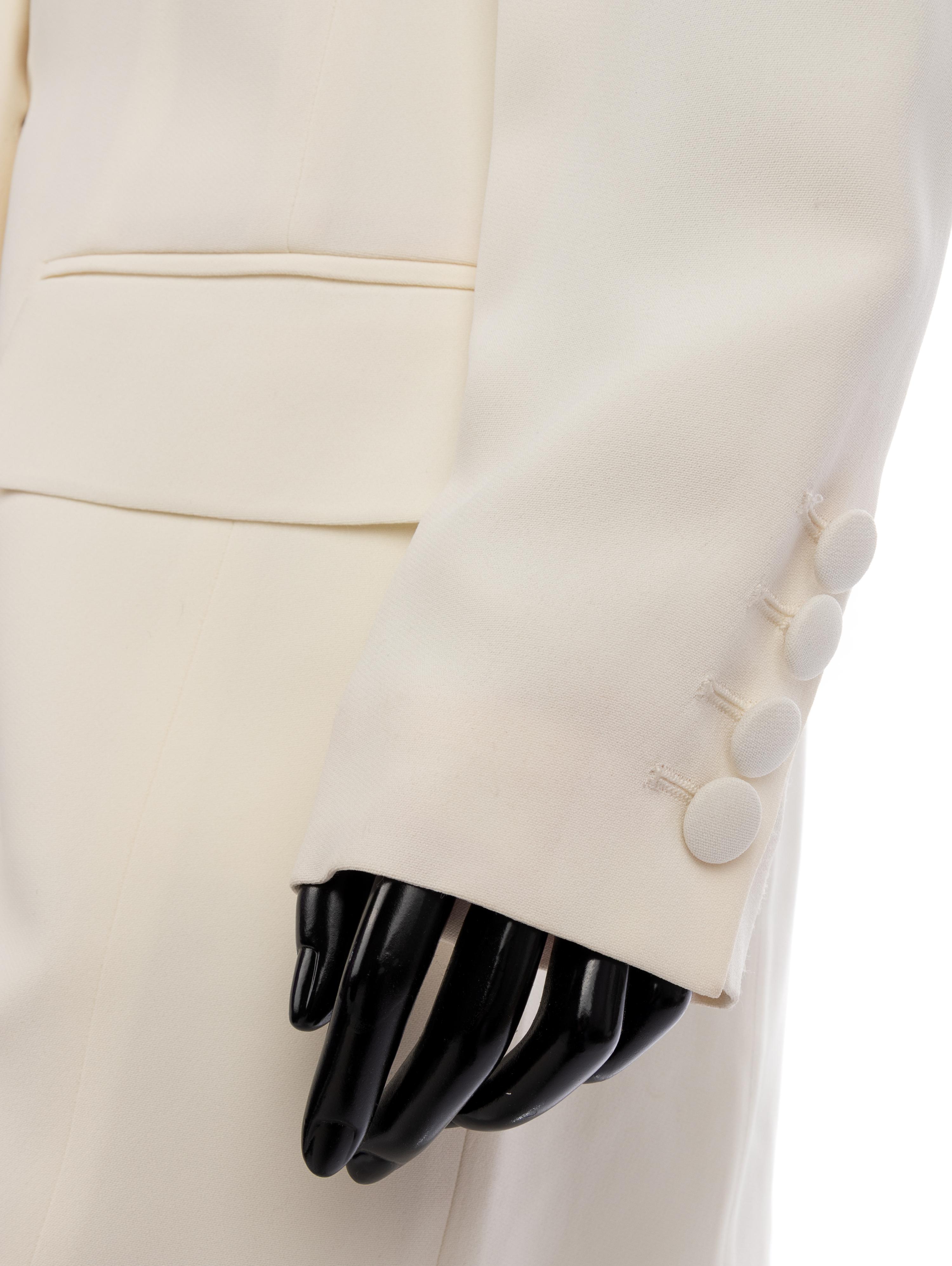 Two Louis Feraud Items, 1980-90s: One Pant Suit and One Jacket