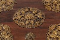 A Continental Gilt Metal Mounted Rosewood Table Casket