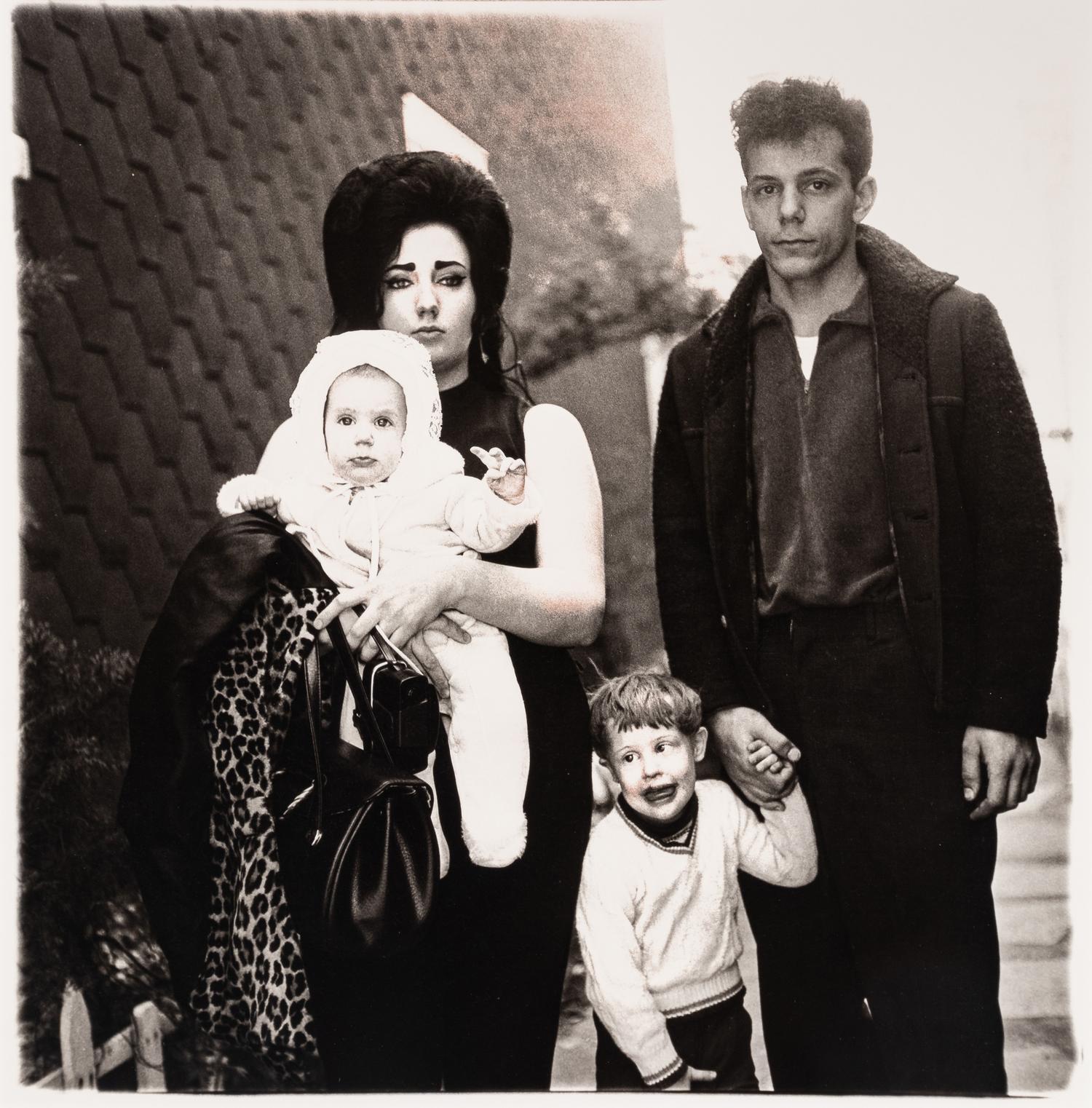 Diane Arbus (1923-1971) A young Brooklyn family going for a Sunday outing, N.Y.C., 1966, from "A box of ten photographs," 1969-1973