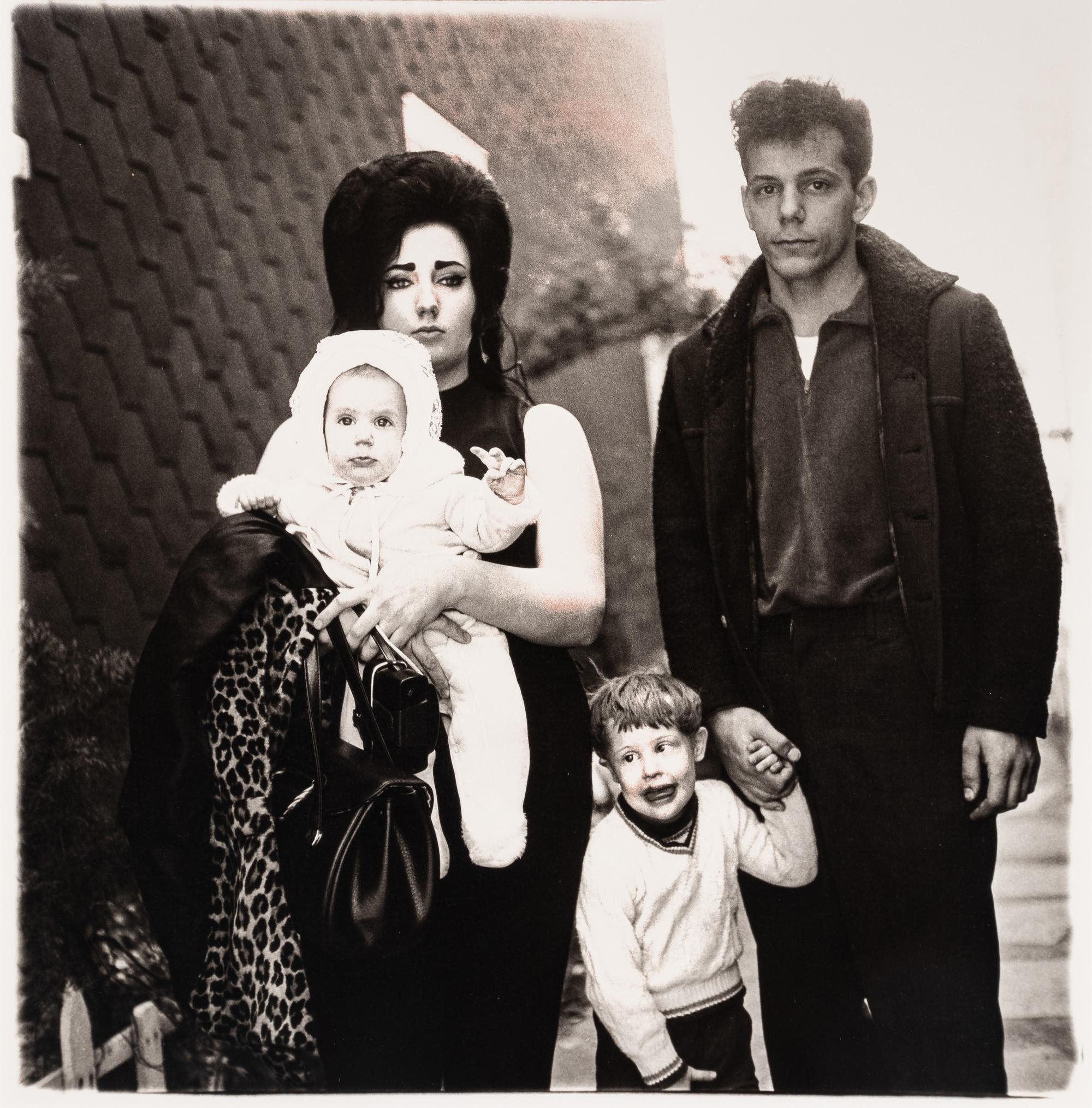 Diane Arbus (1923-1971) A young Brooklyn family going for a Sunday outing, N.Y.C., 1966, from "A box of ten photographs," 1969-1973