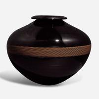 Lino Tagliapietra (Italian, b. 1934) Incalmo Glass Vase, Italy, 1983