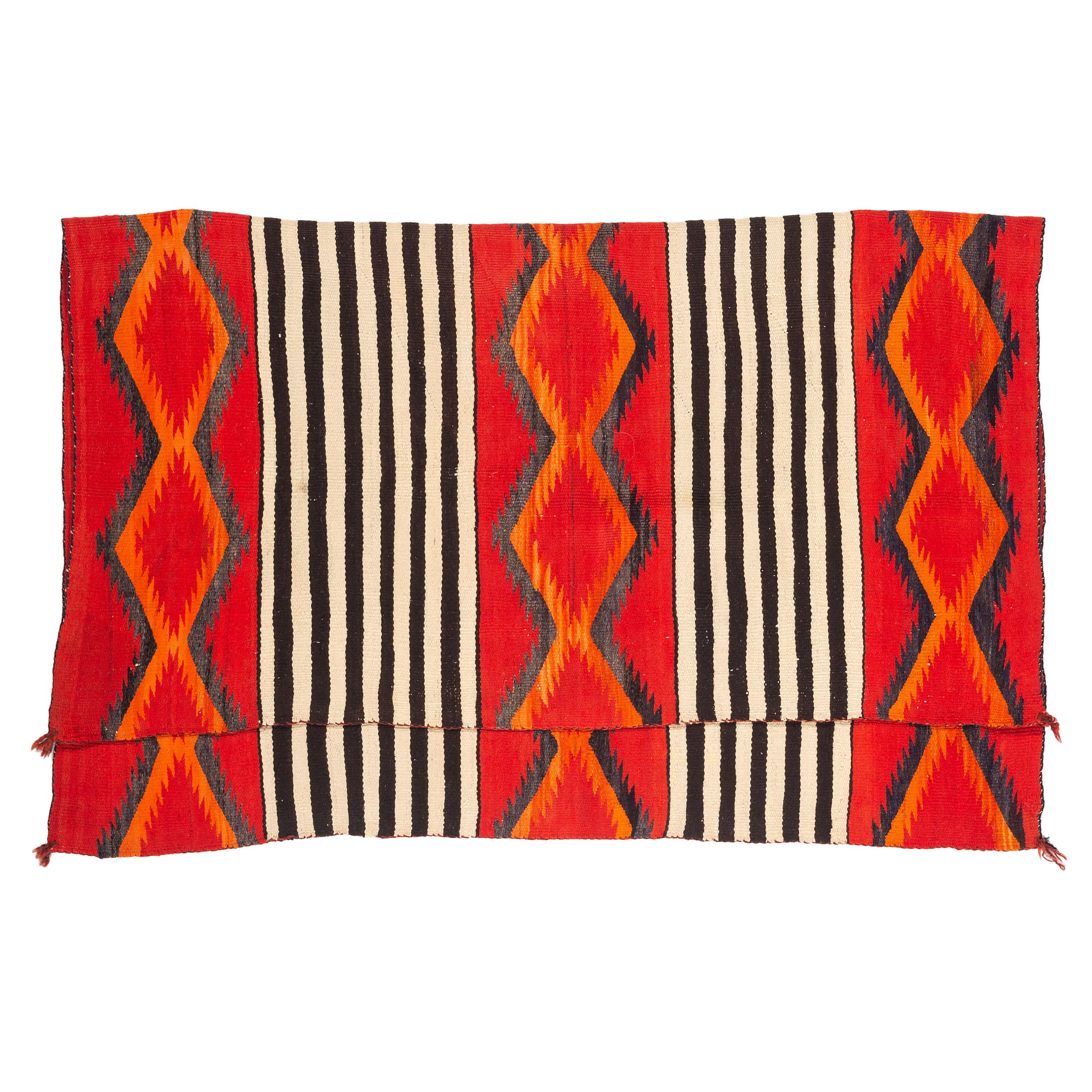 Navajo Woman's Chief's Pattern Blanket / Rug