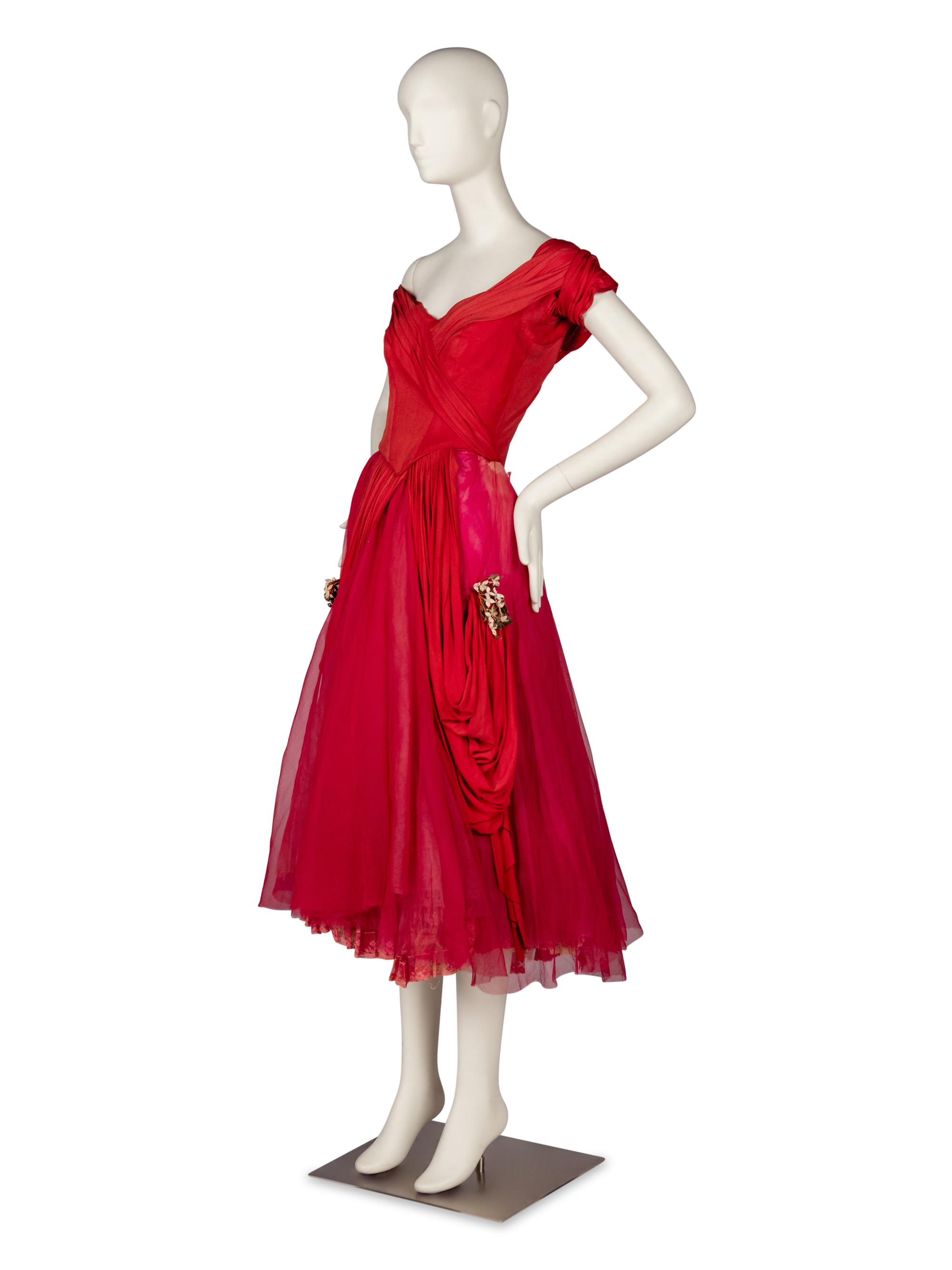 Judy Garland In the Good Old Summertime Irene Gown Accompanied by A Trio of Studio Images, 1949