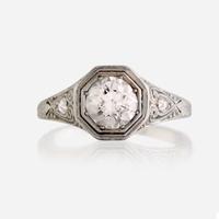 A diamond solitaire