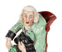 A "Nightwatchman" Toby Jug and Another Toby Jug