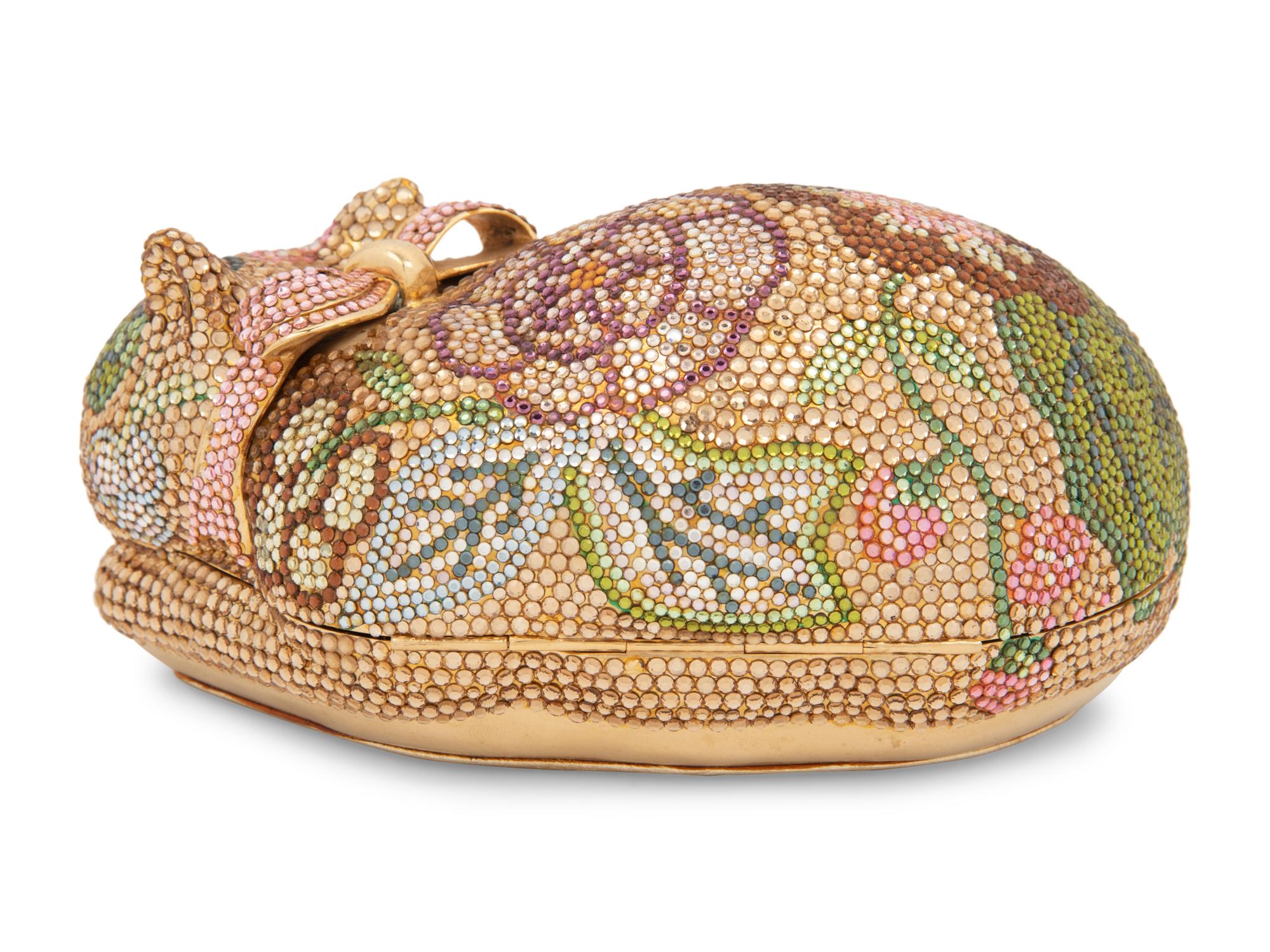 Judith Leiber Cat Minaudière, 1984