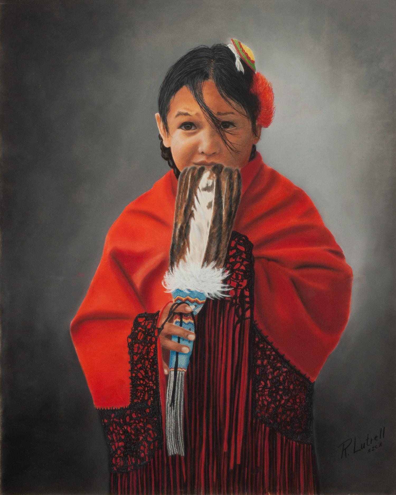 Mama's Red Shawl