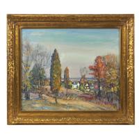 Walter Emerson Baum (American, 1884-1956) — Autumn, Sellersville