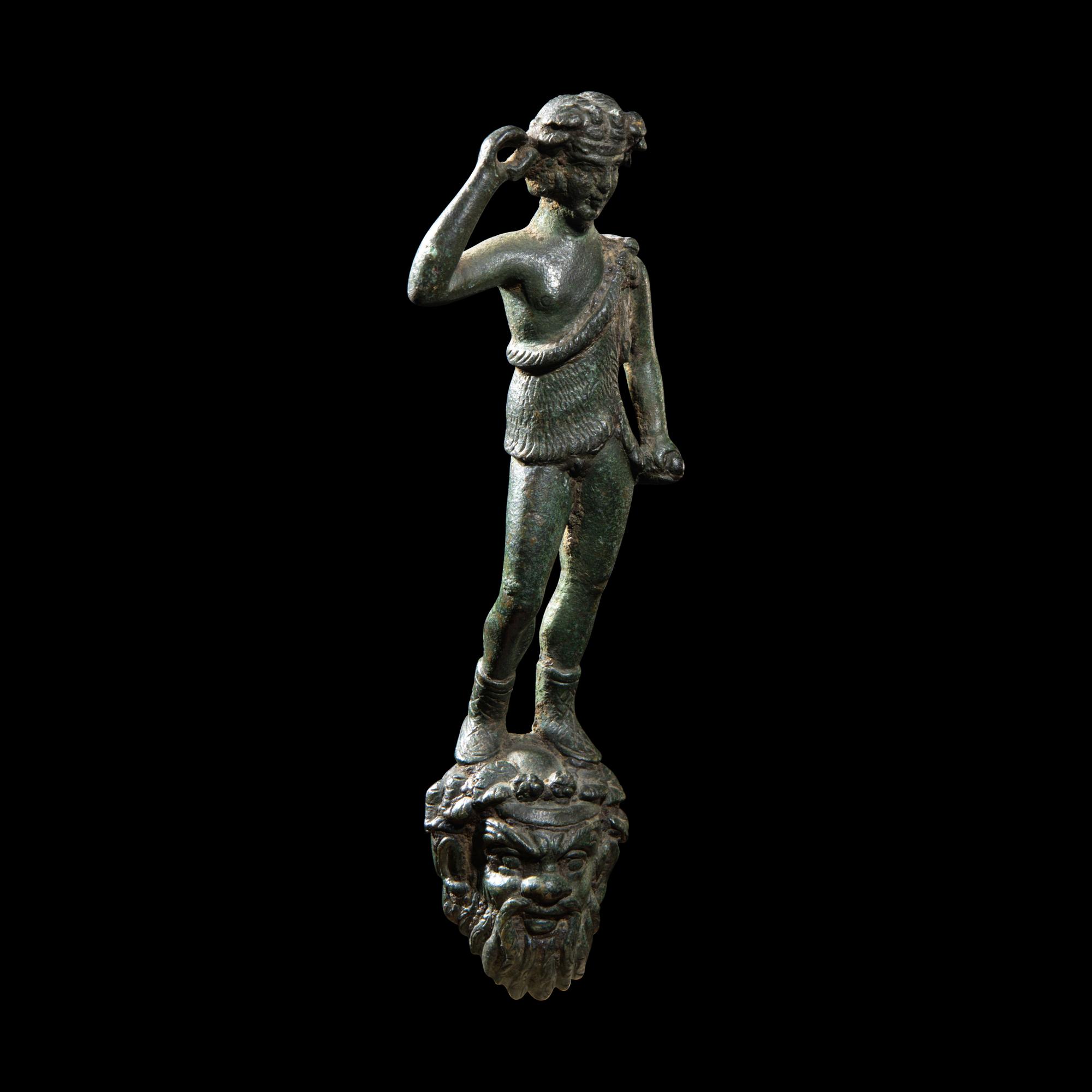 A Roman Bronze Dionysus