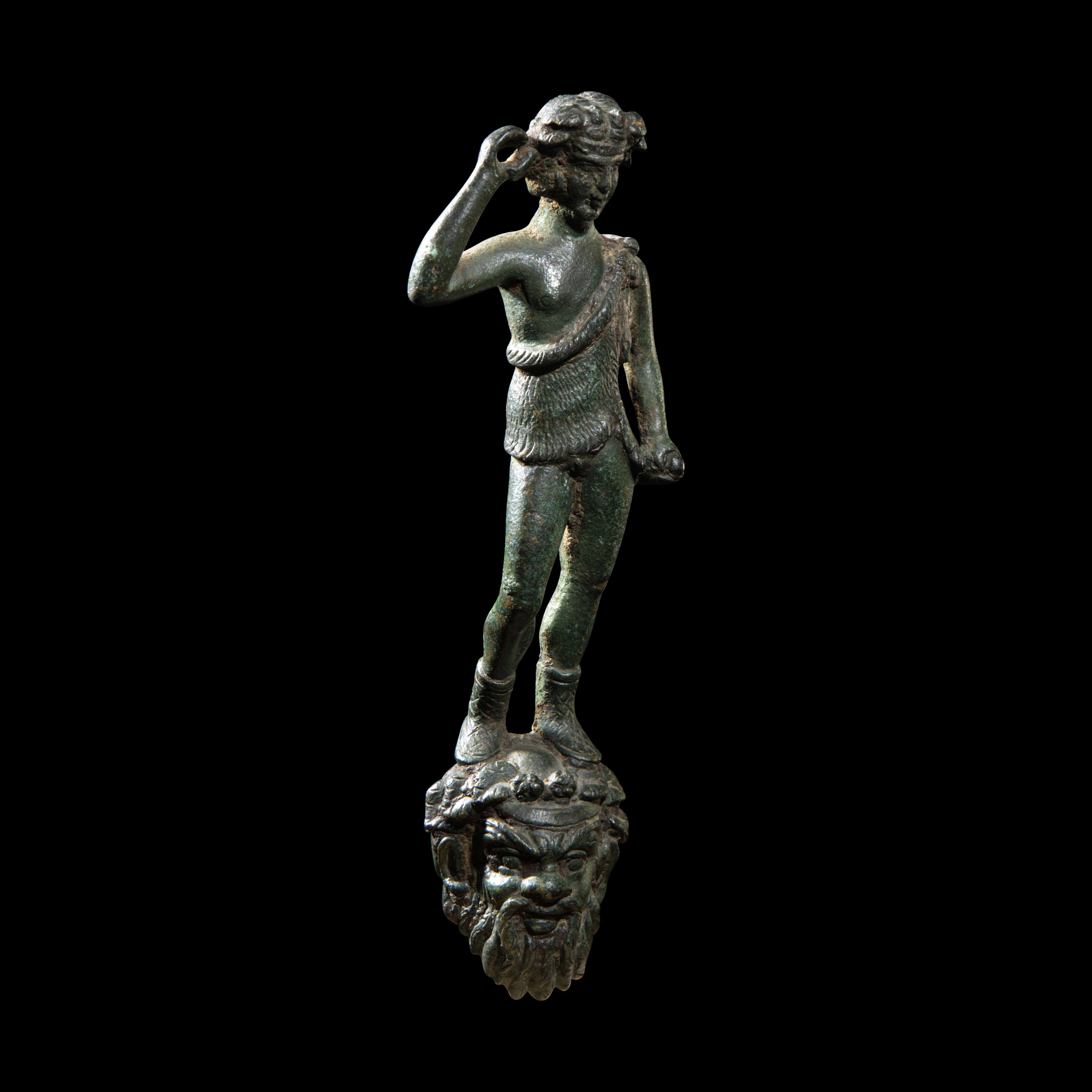 A Roman Bronze Dionysus