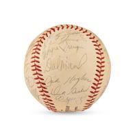 A 1968 St. Louis Cardinals Team Signed Autograph Baseball (Beckett Authentication Services Letter of Authenticity)