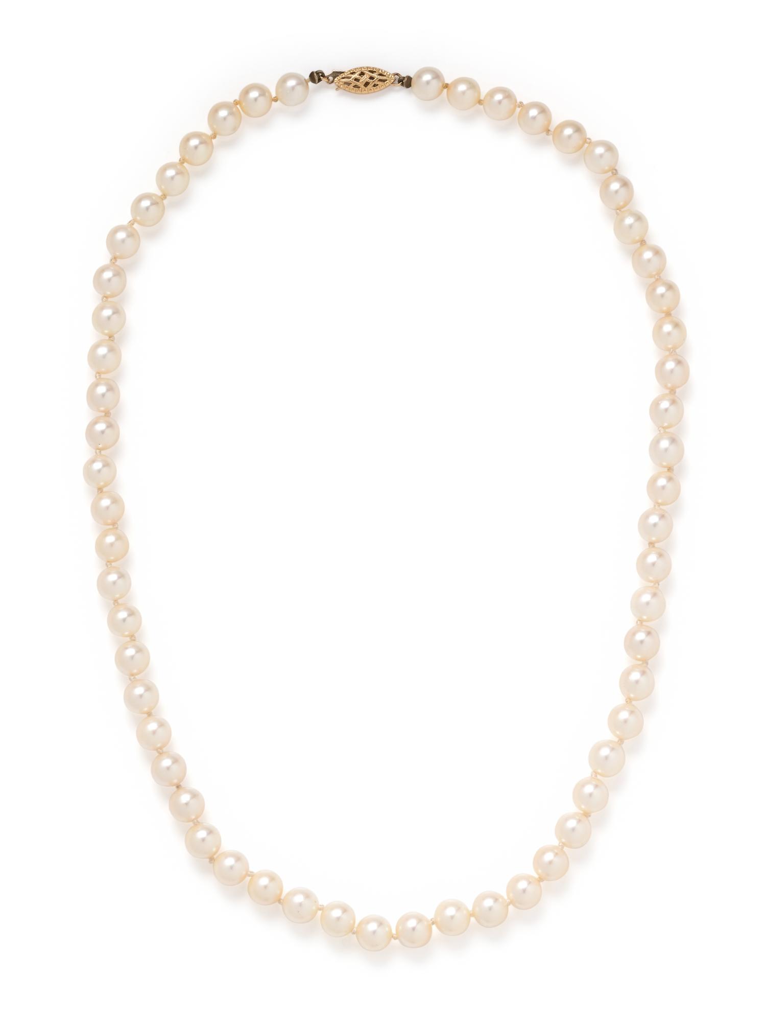 CULTURED PEARL NECKLACE