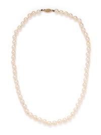 CULTURED PEARL NECKLACE