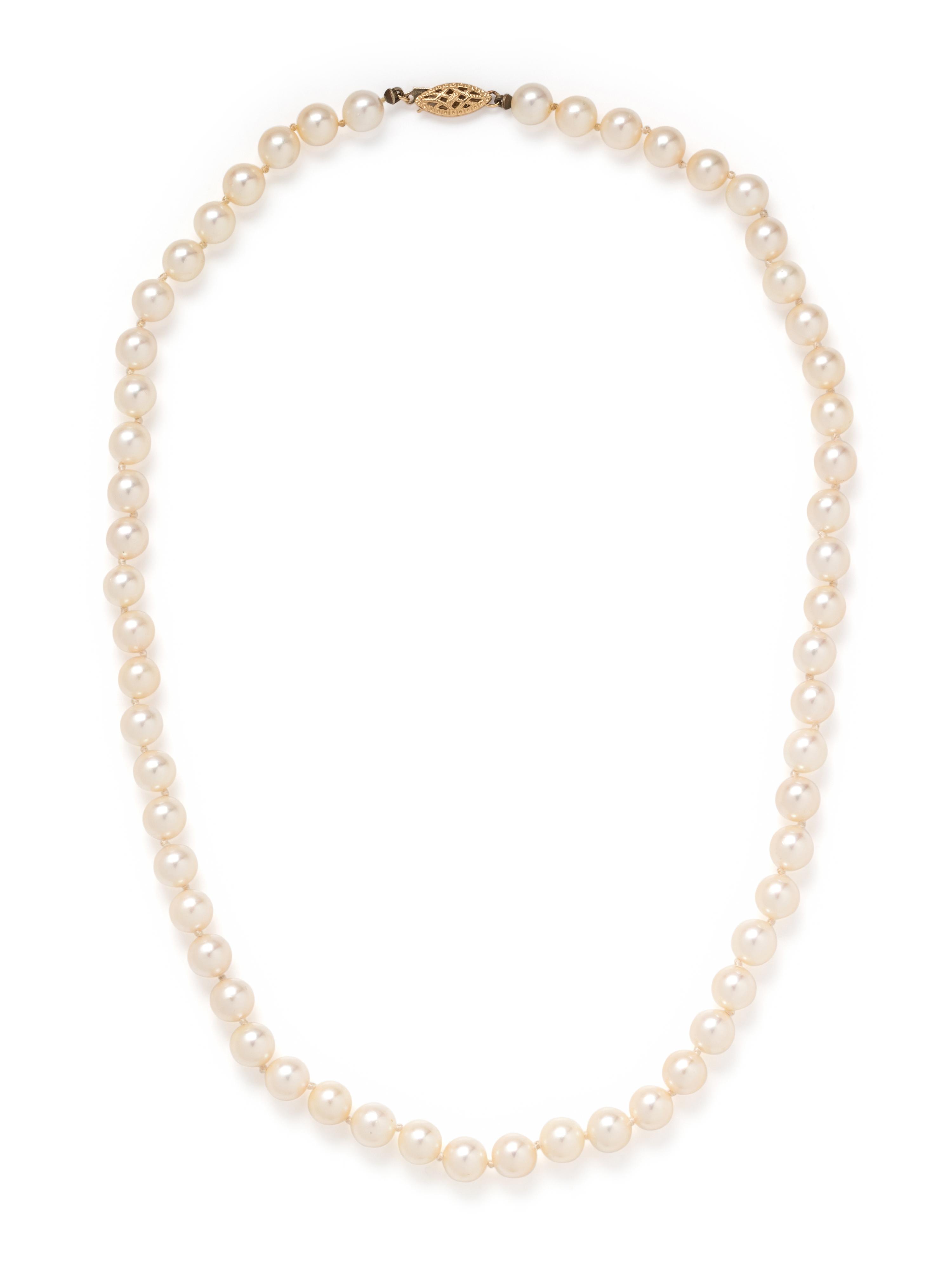 CULTURED PEARL NECKLACE