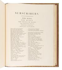 [BIBLE, in English] -- [THE MACKLIN BIBLE]. The Old [and New] Testament, embellished with Engravings, from Pictures and Designs by the Most Eminent English Artists . London: Thomas Bensley for Thomas Macklin, 1800.
