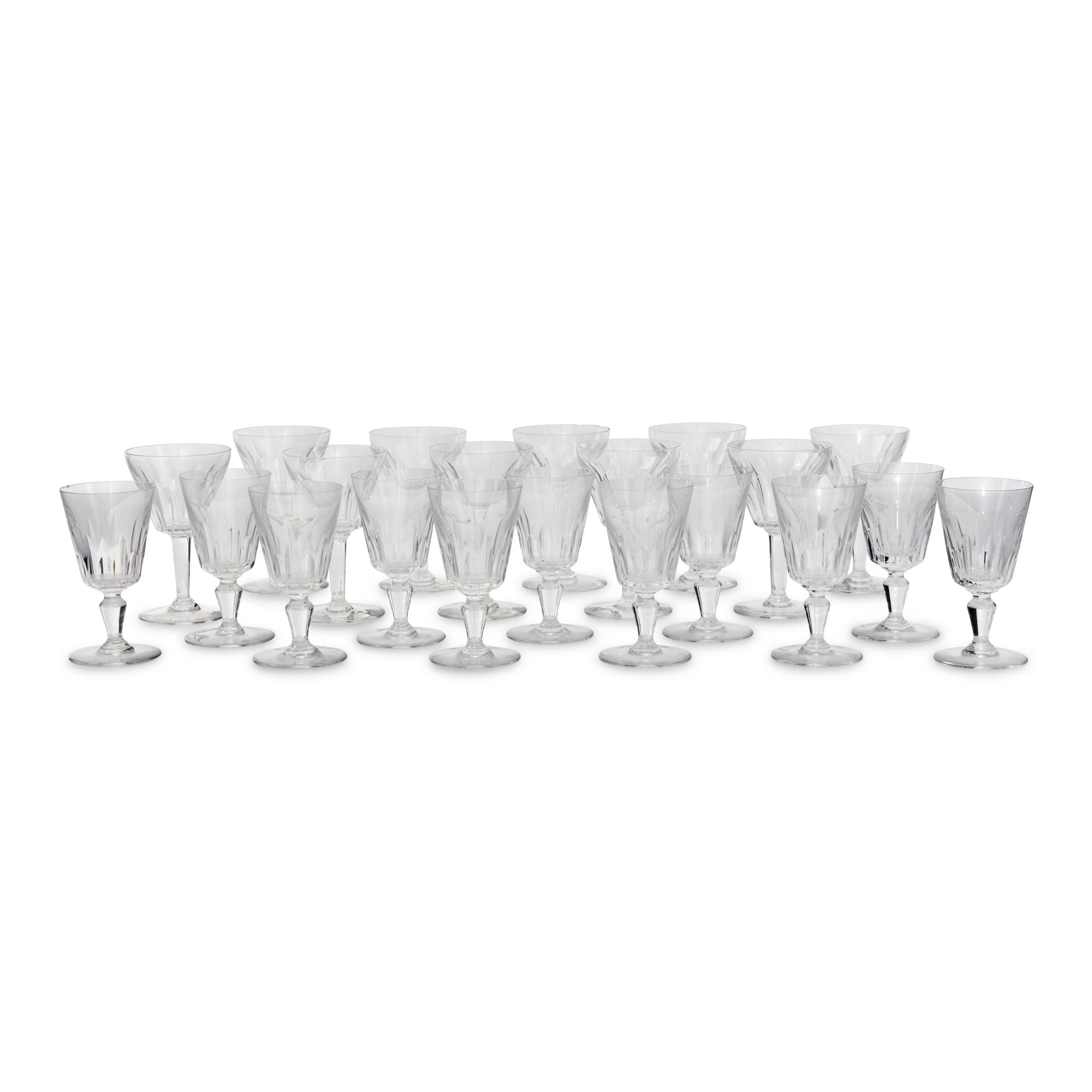 A Baccarat Val de Loire Stemware Service
