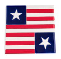A Group of Seven American Flag Decorated Articles