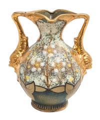 An Amphora Pottery Vase Height 7 3/4 inches.