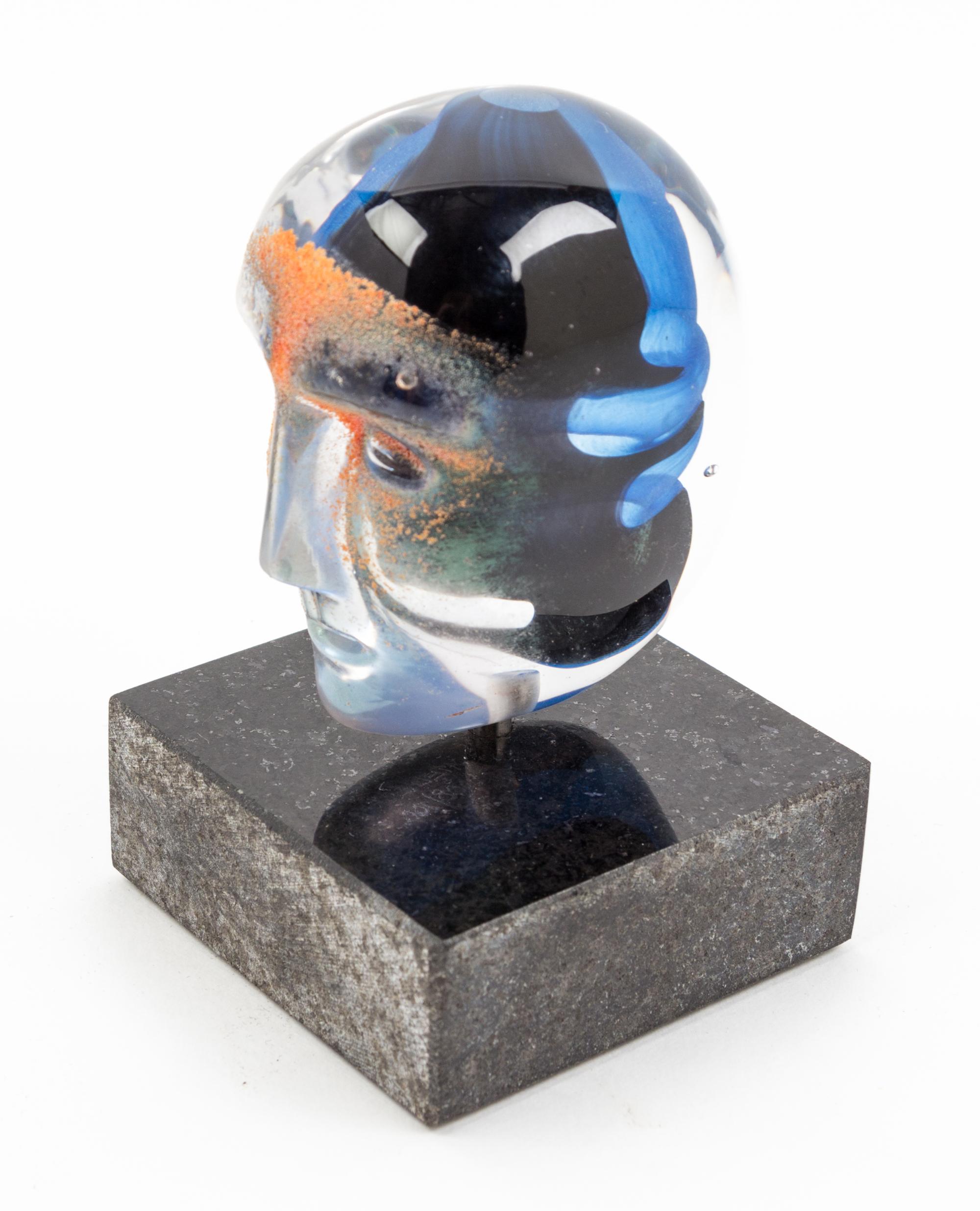 A Kosta Boda Molded Glass Sculpture Height 3 1/2 inches. — BERTIL VALLIEN