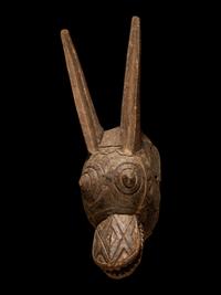 A Mossi Wood Mask