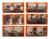 [EARLY PHOTOGRAPHY - STEREOVIEWS]. A collection of 66 assorted stereoviews, many featuring New York.