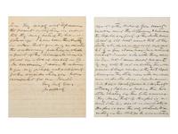 MOSBY, JOHN S. (1833-1916). ALS to J. A. J. Cresswell. Warrenton, VA, 22 June 1873. Mosby explains his political predicament within Virginia's discordant postwar Republican Party.