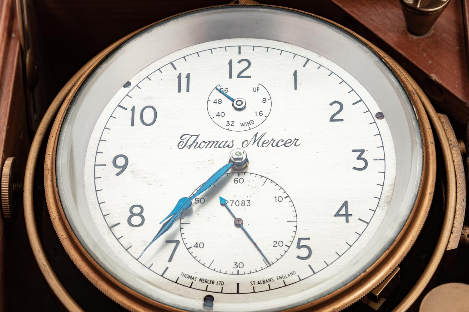 An English Mahogany Cased Three-Day Ship's Chronometer