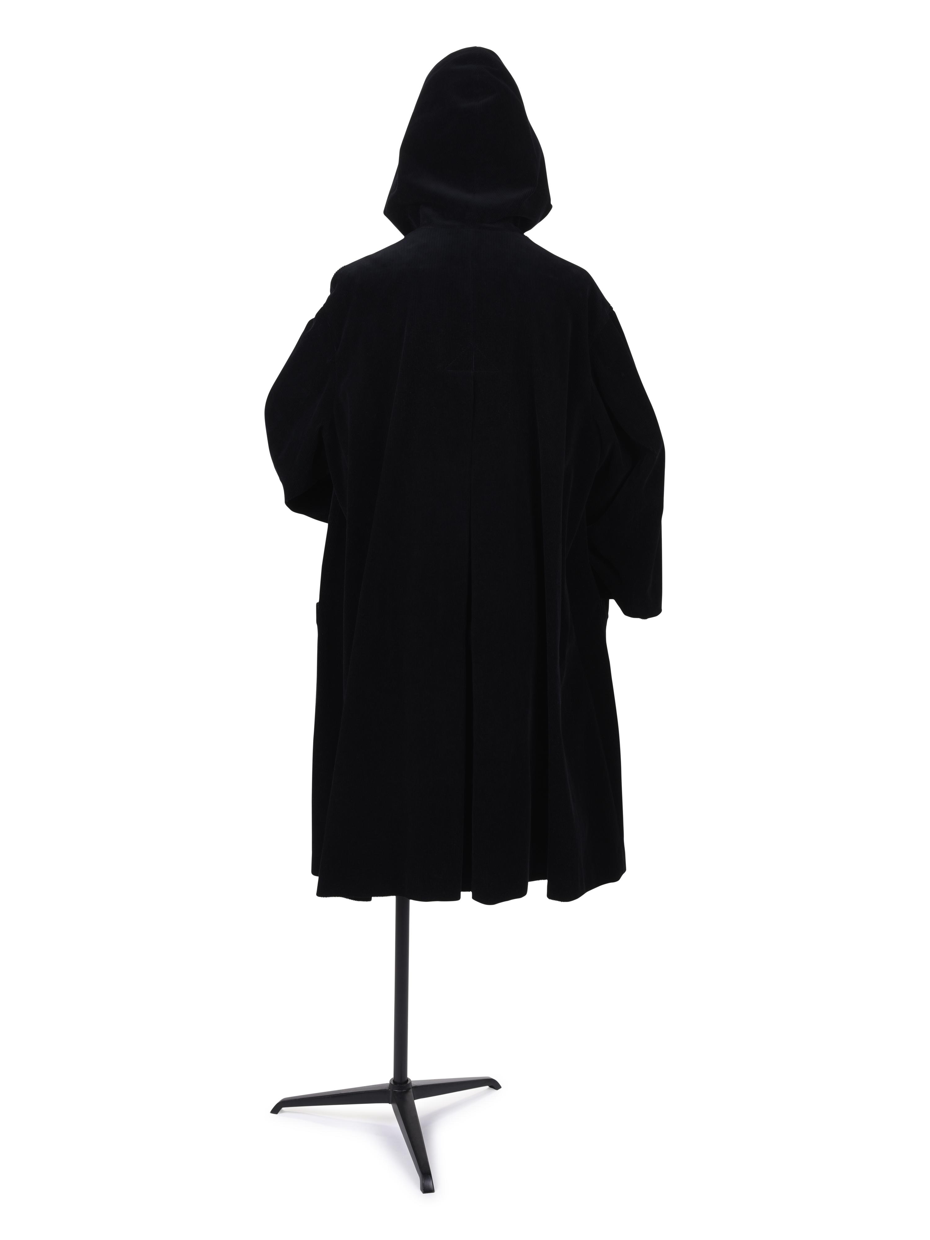 Yohji Yamamoto Men’s Oversized Corduroy Hooded Coat, 1980-2000s