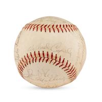 A 1960 San Francisco Giants Team Signed Autograph Baseball