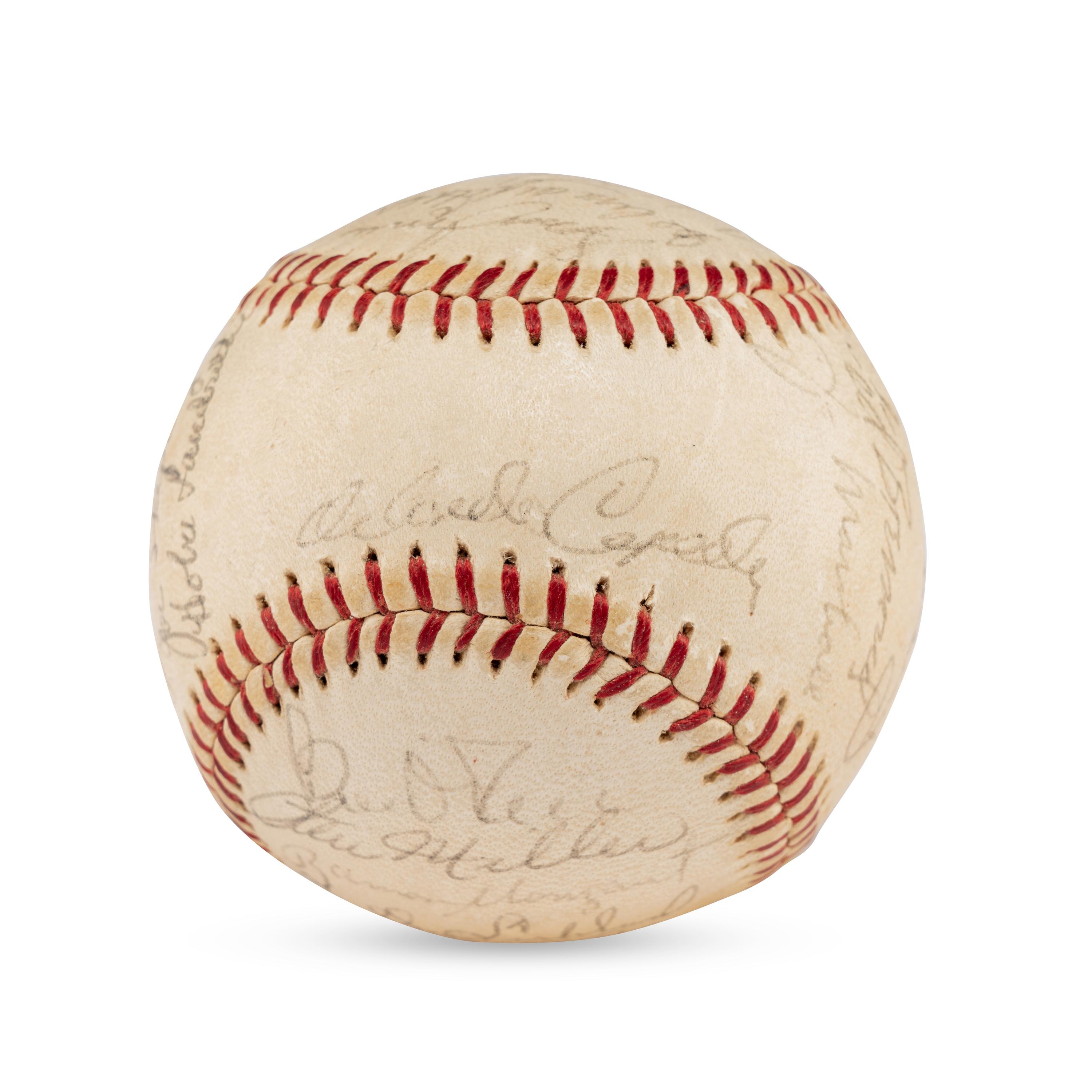 A 1960 San Francisco Giants Team Signed Autograph Baseball