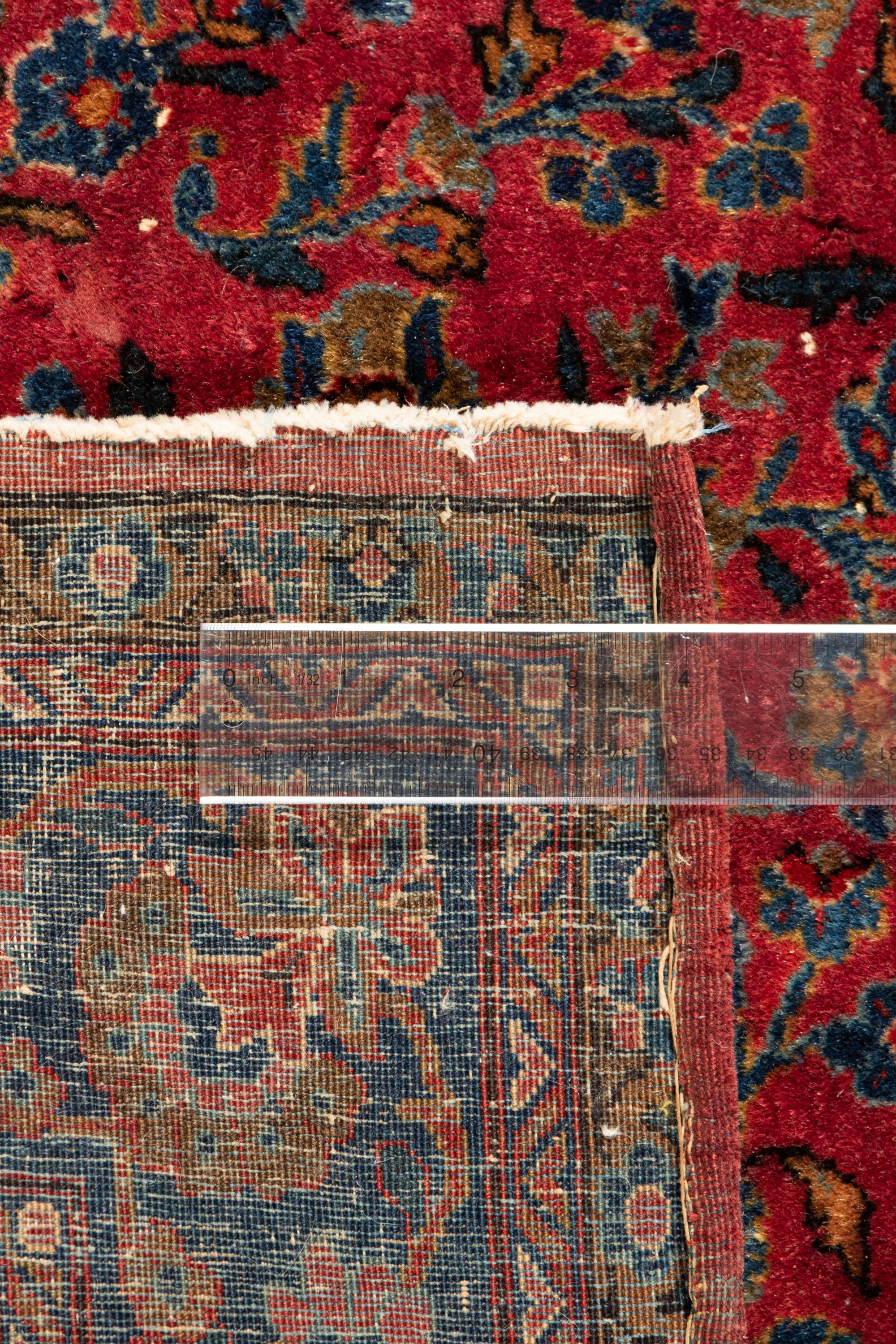 A Kashan Wool Rug