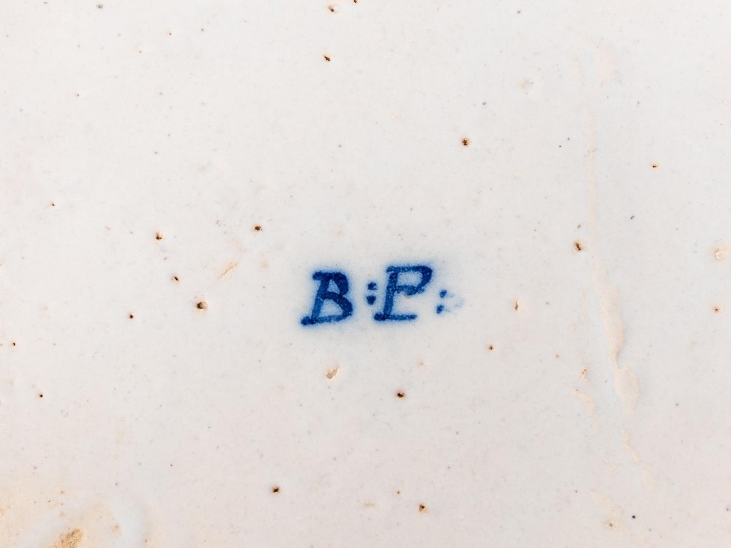 A Delft Blue and White Tobacco Jar