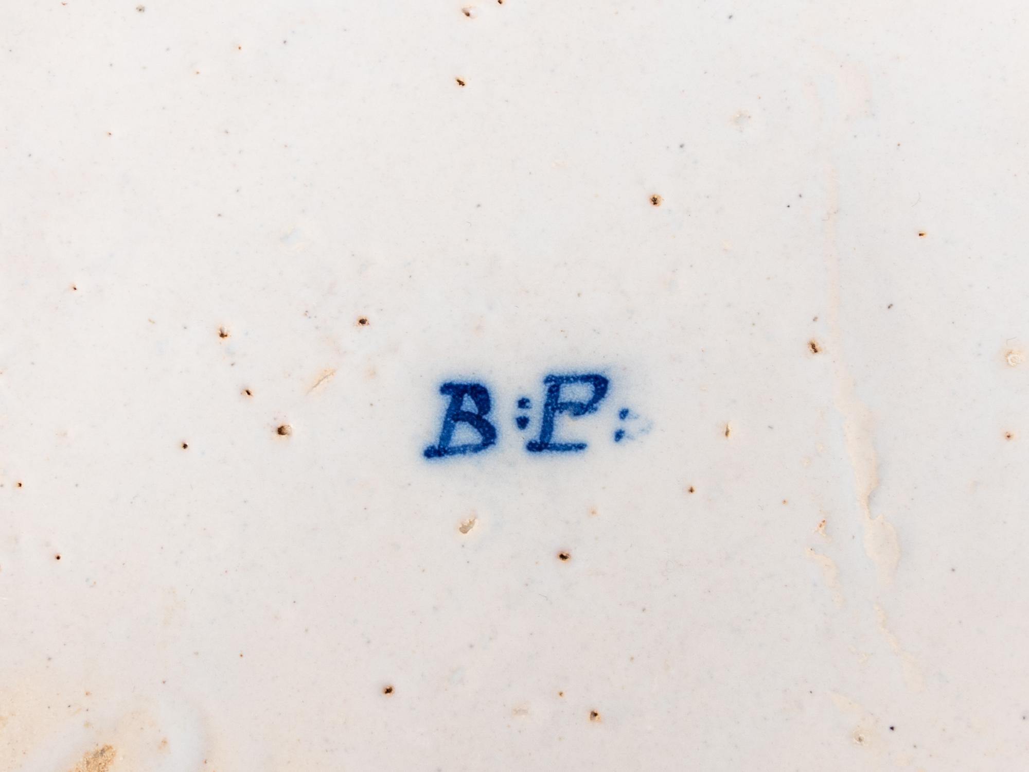 A Delft Blue and White Tobacco Jar