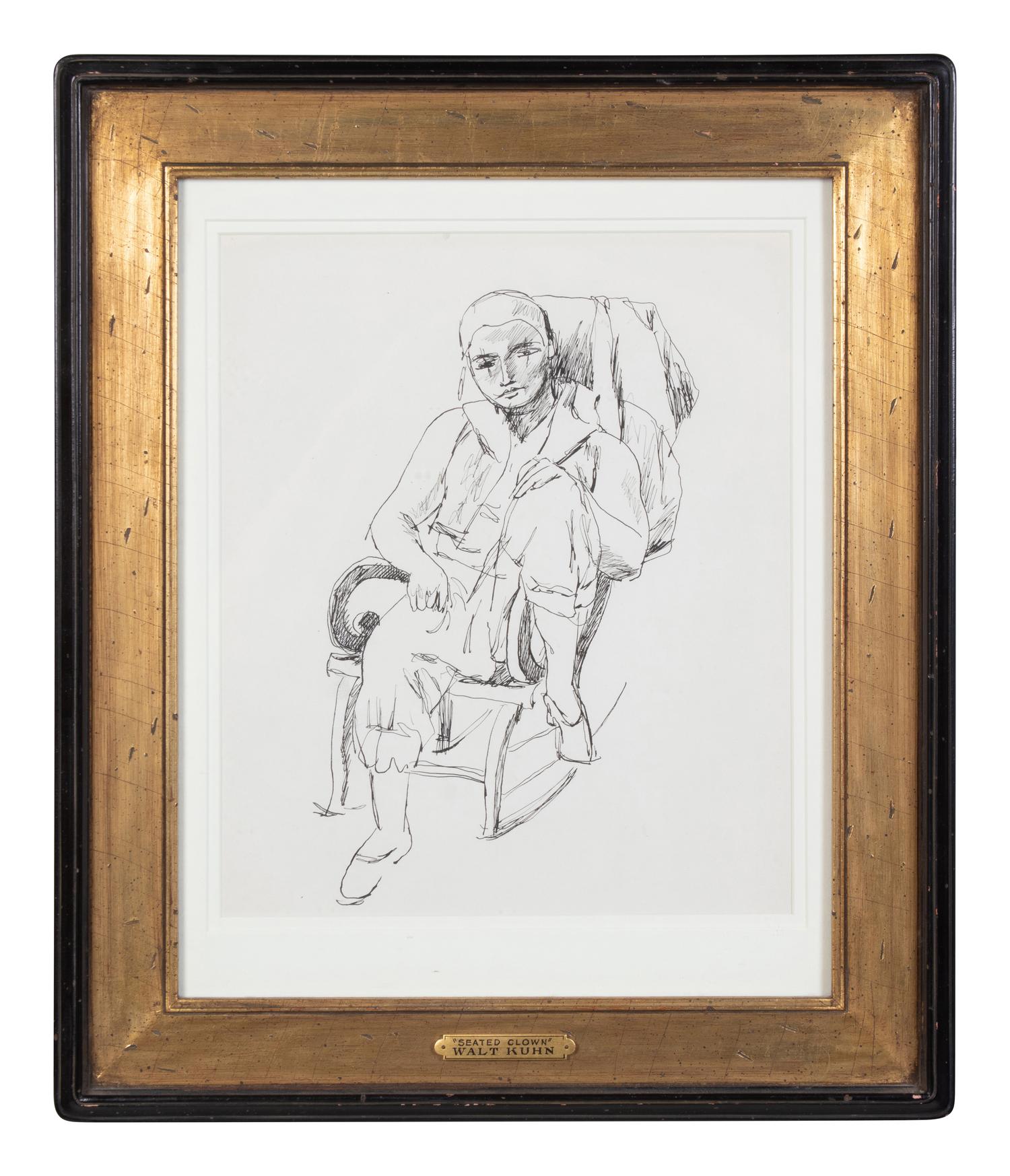 Seated Clown