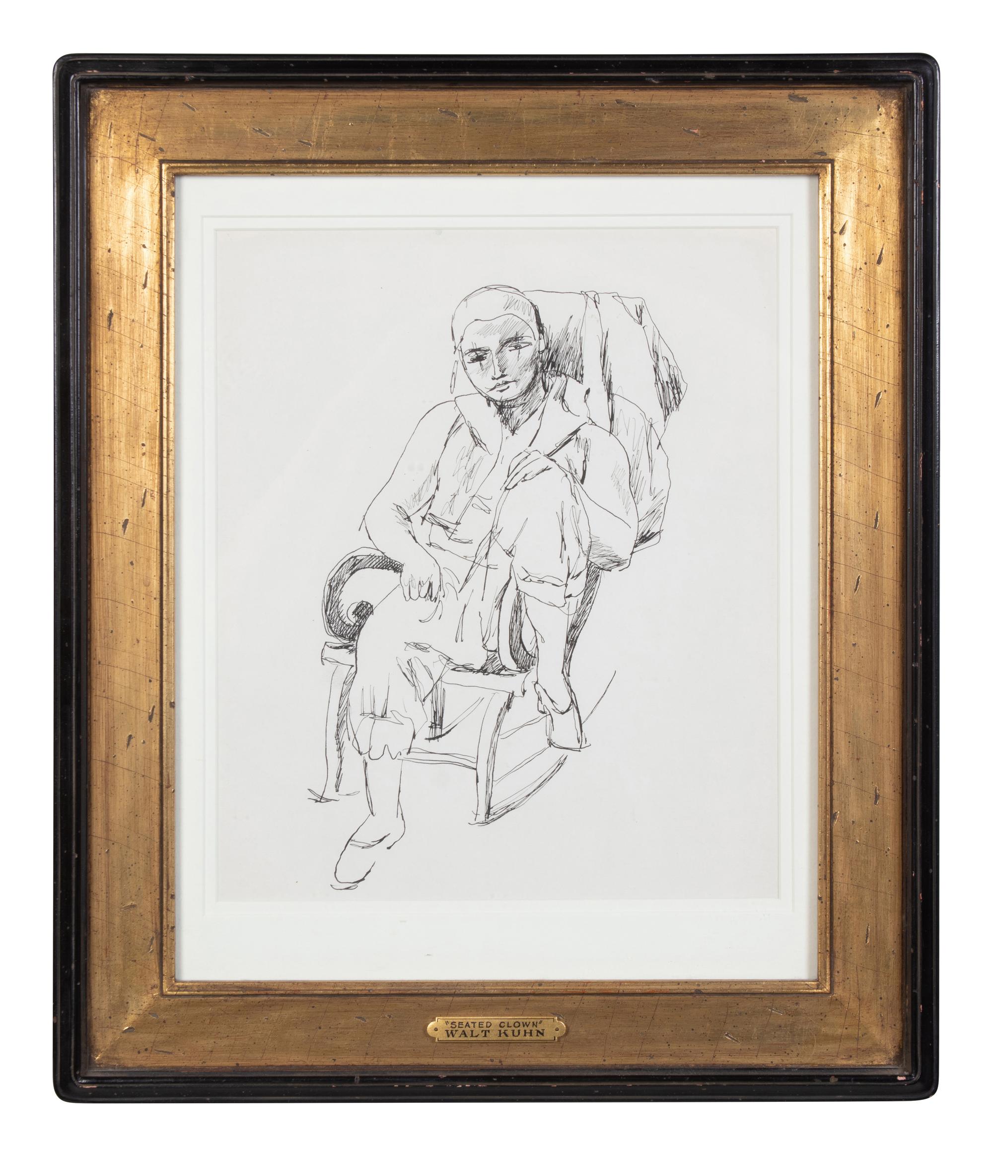 Seated Clown