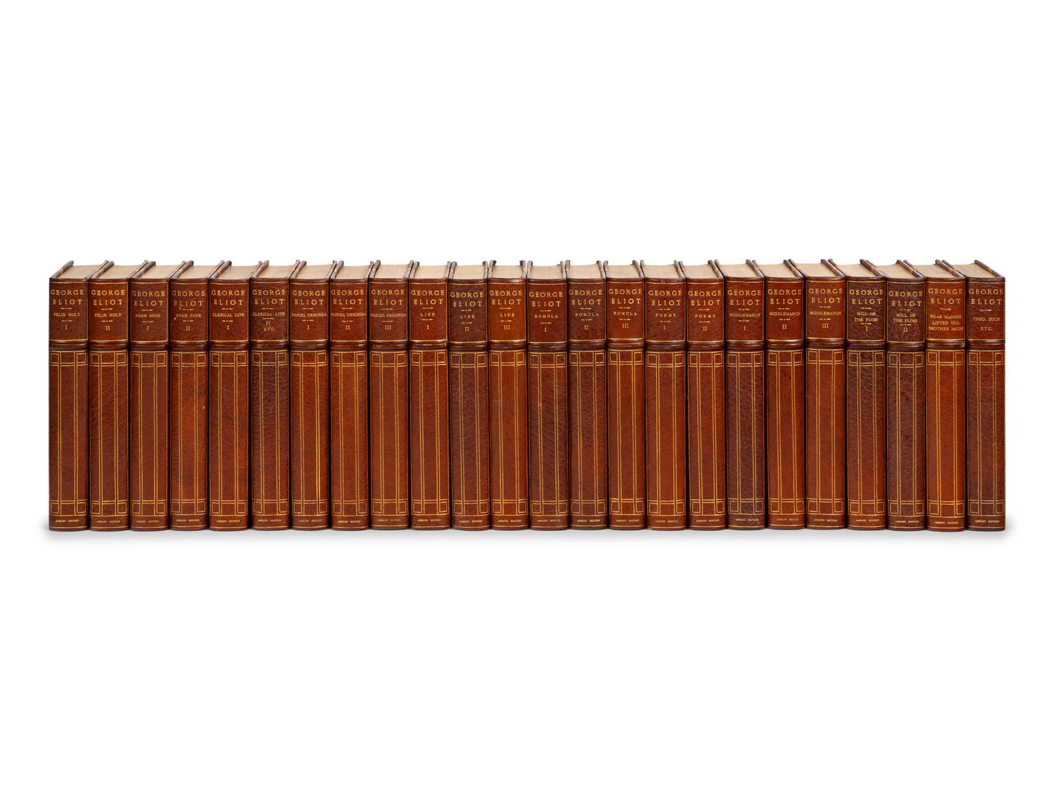 ELIOT, George. Works . Boston: Dana Estes & Company, ca 1900.