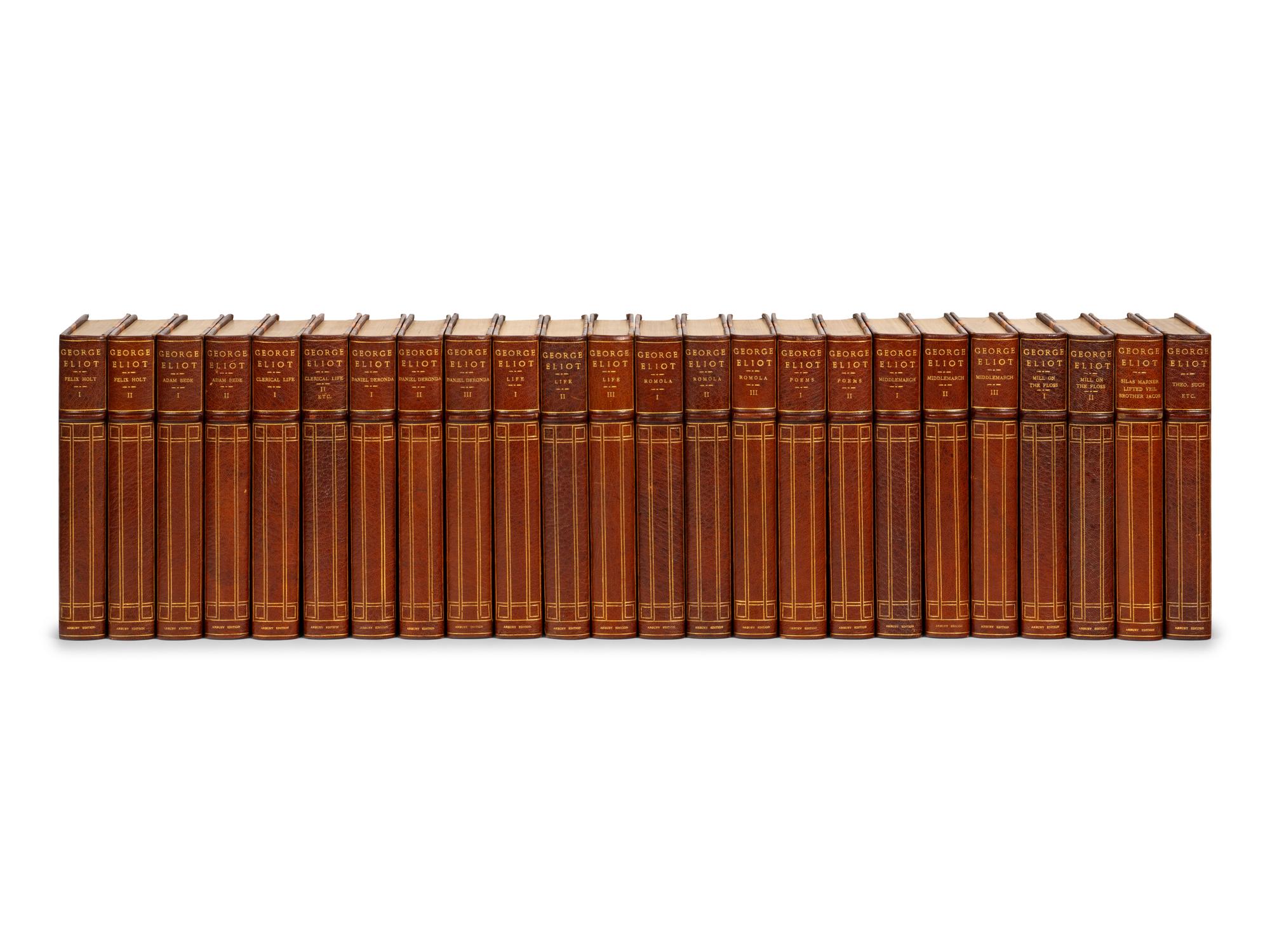 ELIOT, George. Works . Boston: Dana Estes & Company, ca 1900.