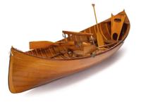 White pine, cedar and spruce Adirondack Guide Boat willard j. hanmer (d.1962), saranac lake, ny, completed 1961