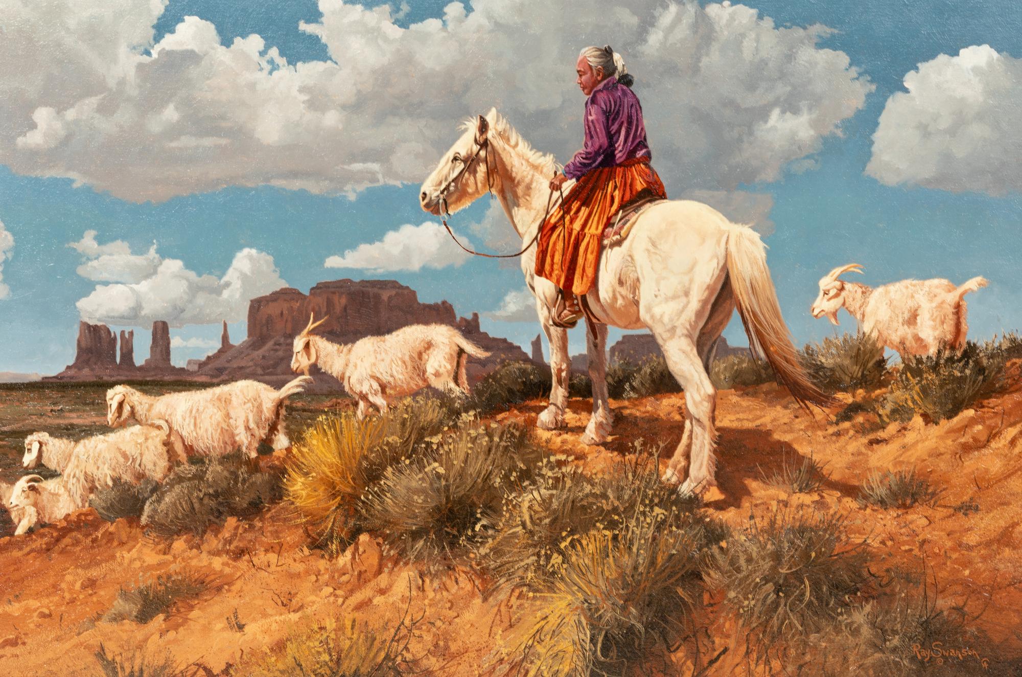 Herding Near Monument Valley