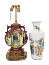Two Chinese Porcelain Vases