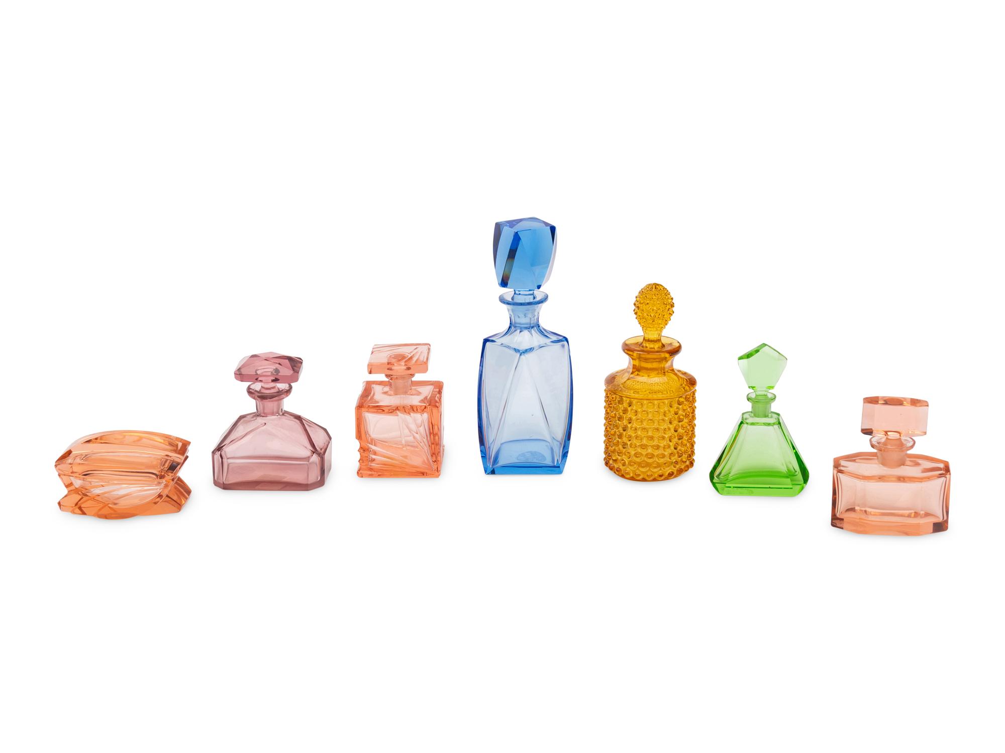 Seven Colored Crystal Items