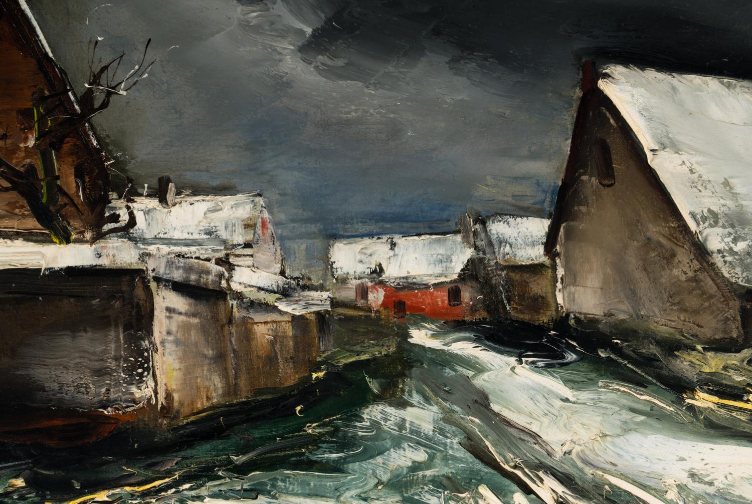 Village en Hiver , 1925
