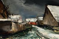 Village en Hiver , 1925