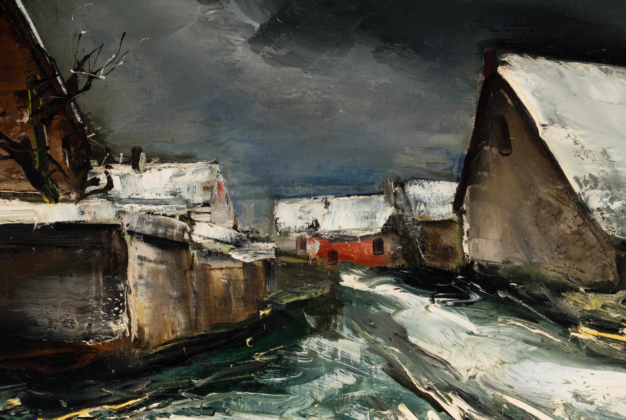 Village en Hiver , 1925